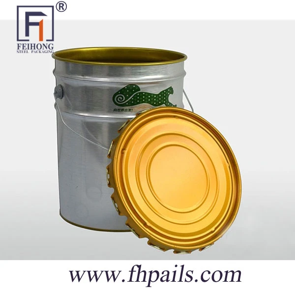 Deep-Drawn Crimped Lid Bucket